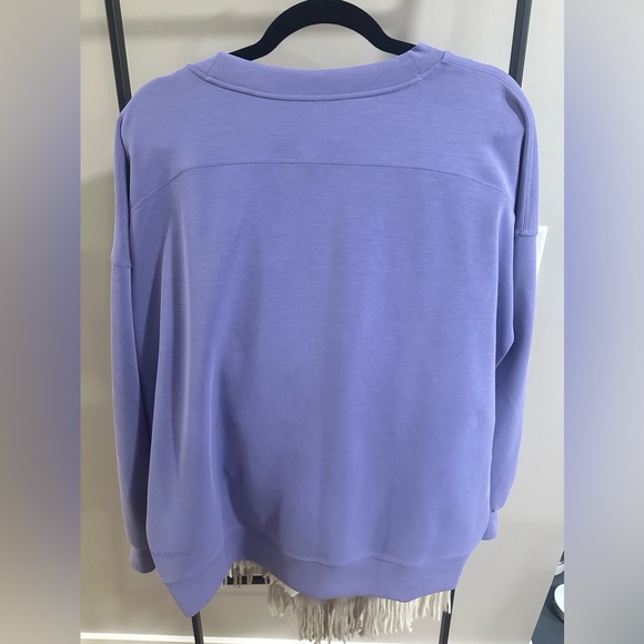 Lululemon Softstream pullover in Dark Lavender Size 12 - Picture 2 of 3